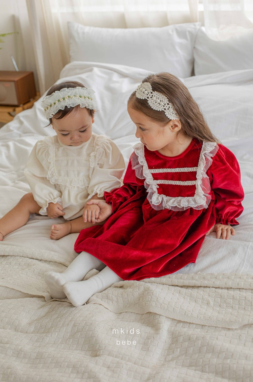 韓國童裝 25秋冬 | MD25405 Baby Suit Merry