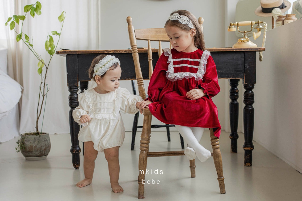 韓國童裝 25秋冬 | MD25405 Baby Suit Merry