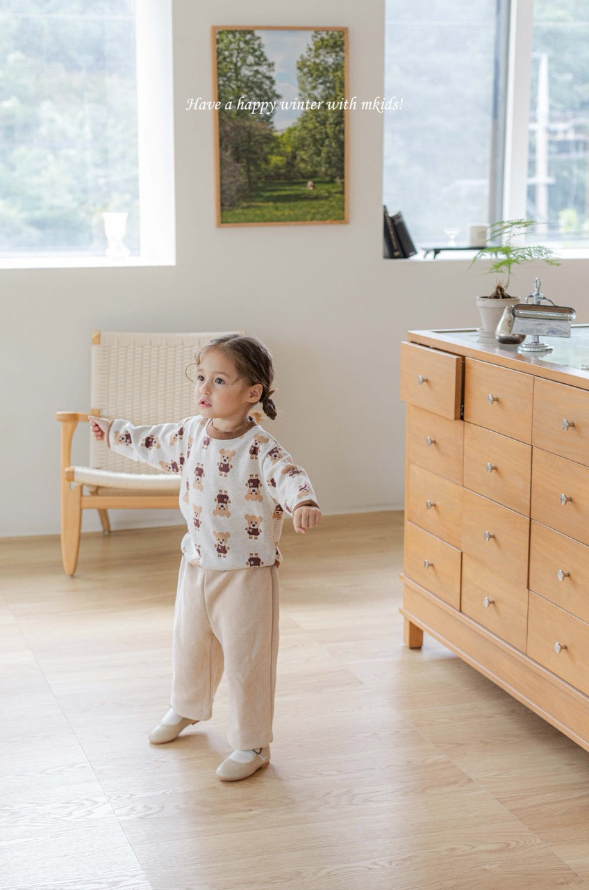 韓國童裝 25秋冬 | MD25458 Wide Pants