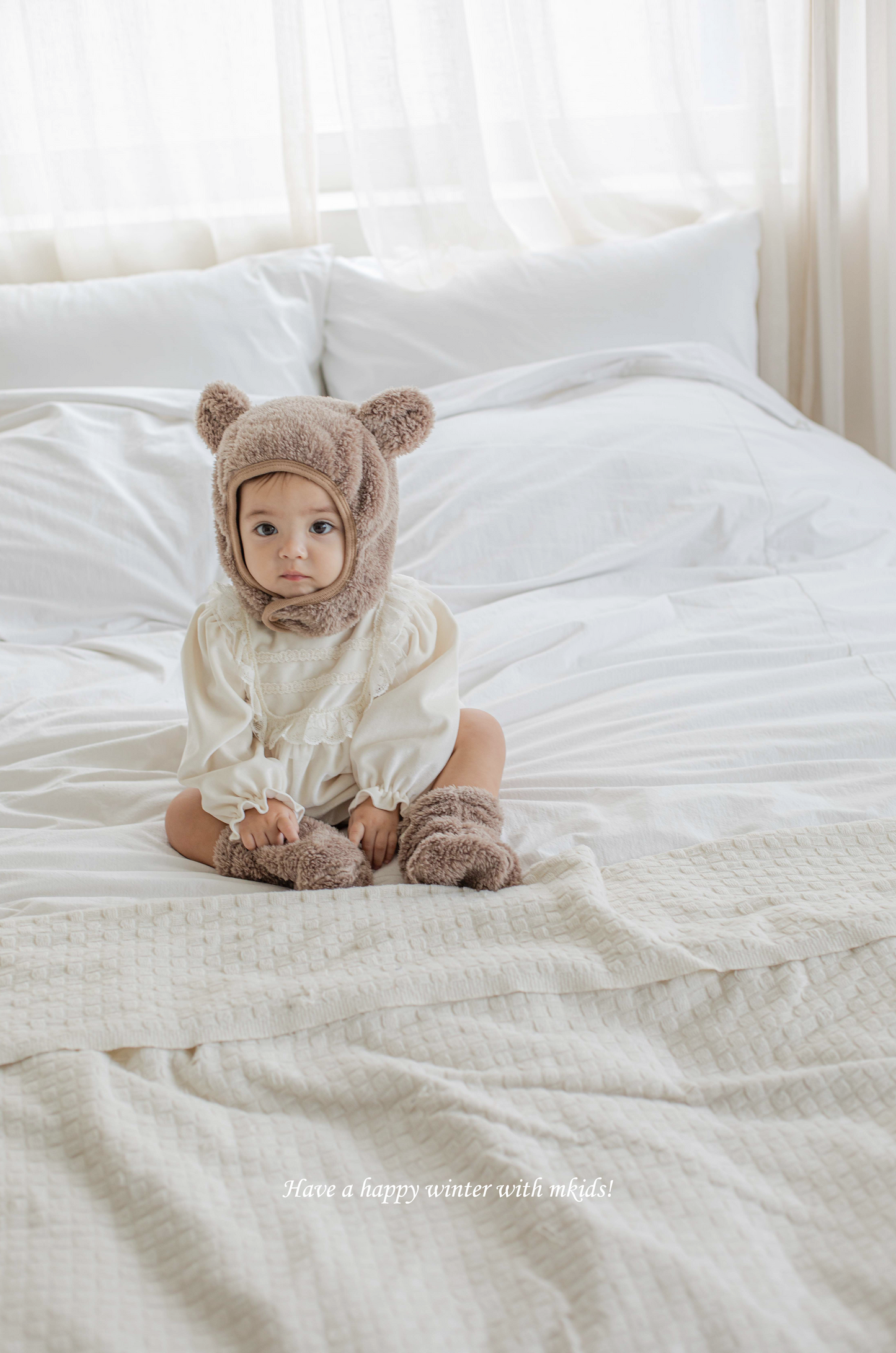 韓國童裝 25秋冬 | MD25414 Animal Hat - Bear Bear