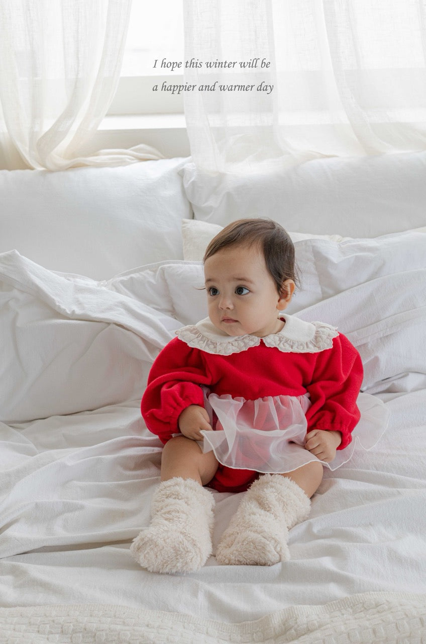 韓國童裝 25秋冬 | MD25409 Christmas Baby Suit