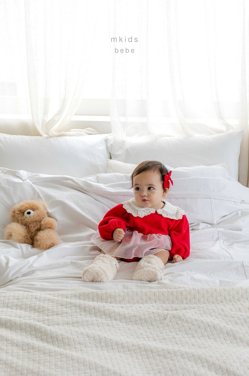 韓國童裝 25秋冬 | MD25409 Christmas Baby Suit