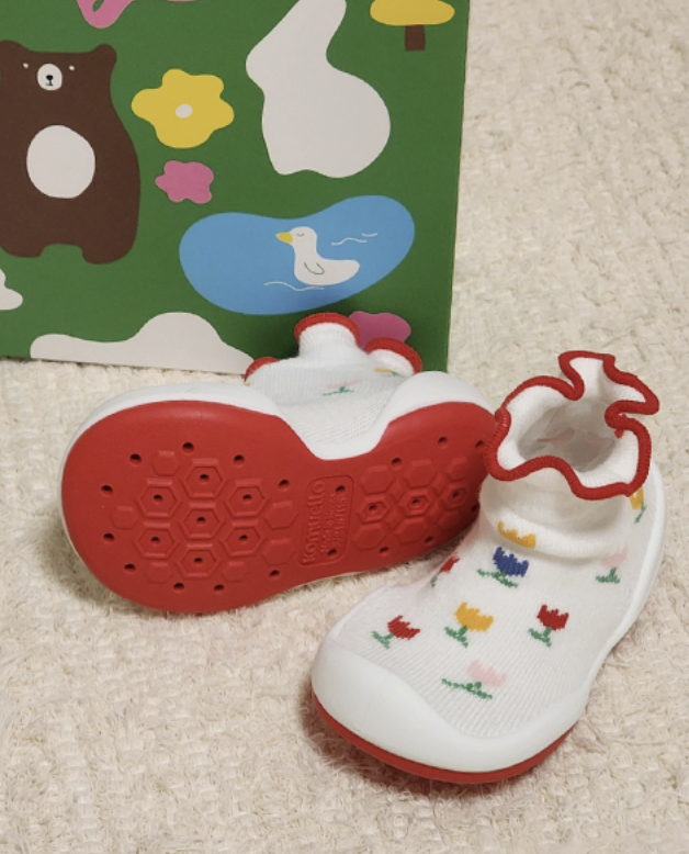 韓國襪子學步鞋 baby socks shoe | 銷量皇 鬱金香(Tulip)學步鞋 - FLO | FLOWERKKOCH 