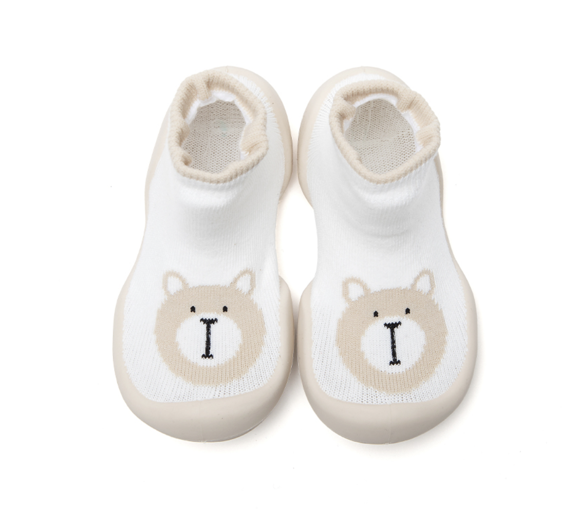 韓國襪子學步鞋 baby socks shoe | 銷量皇 白熊bearbear學步鞋 - FLO | FLOWERKKOCH 