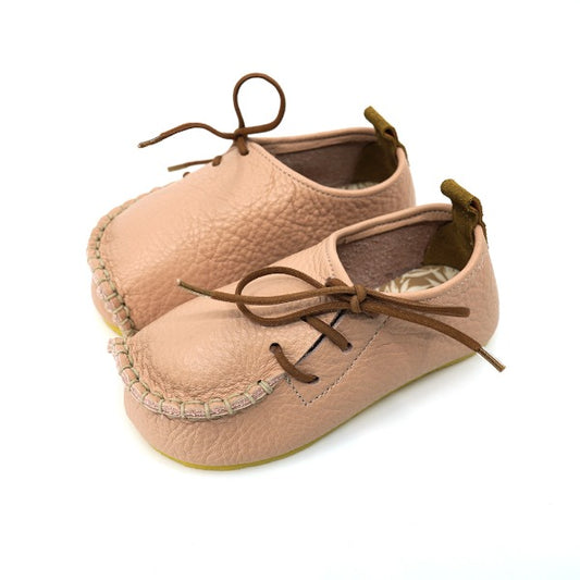 9月團) 韓國手工真皮鞋團  Milo Beige Pink
