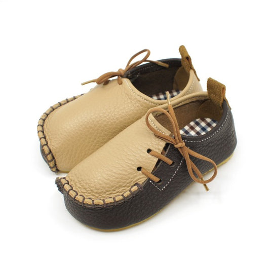 9月團) 韓國手工真皮鞋團  Milo Beige Brown