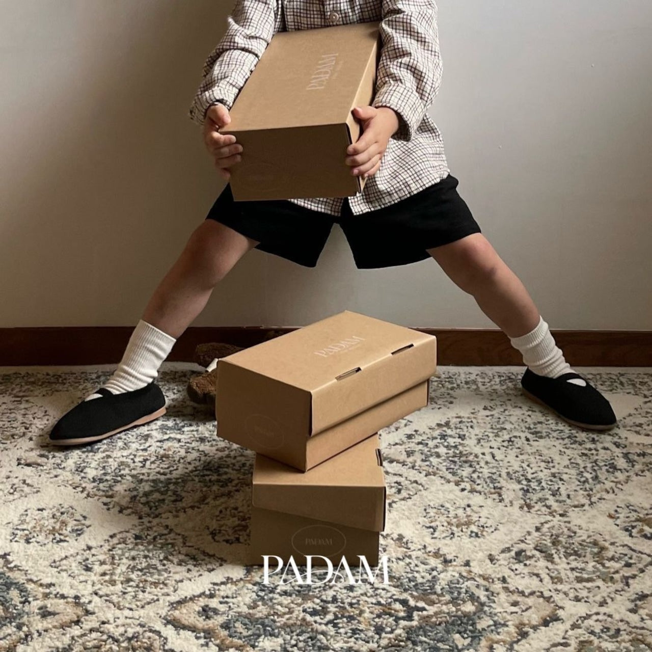只限一團) Latte Flat Shoes  親子裝限量接受預訂 [日本直送] /日本團購