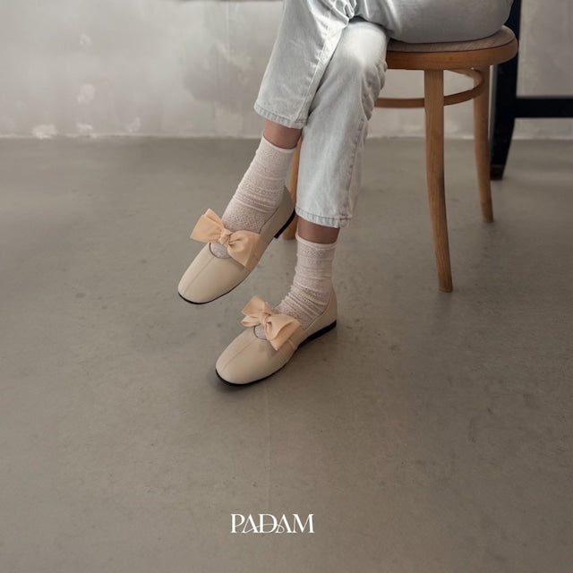 只限一團) 最美最舒服 Ribbon Flat Shoes  親子裝限量接受預訂 [日本直送] /日本團購