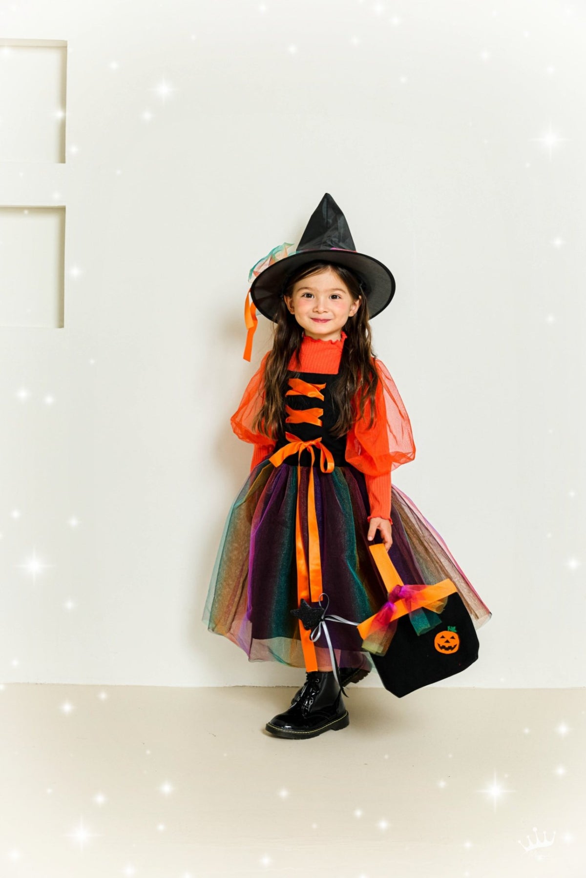 Halloween 萬聖節系列 > Ribbed Puff-sleeve Blouse