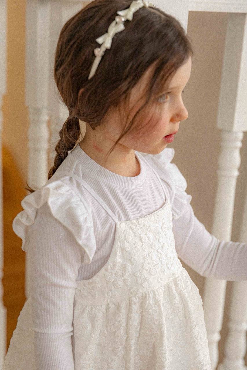 韓國童裝 26春 | LU26 Wing Ribbed Tee (80-130cm)