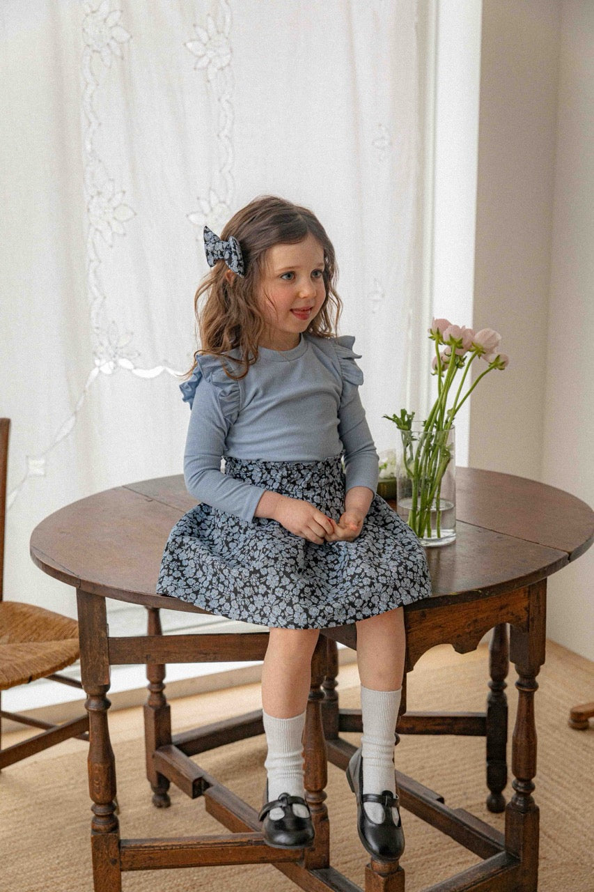 韓國童裝 26春 | LU18 Pelli Jacquard Skirt (80-130cm)