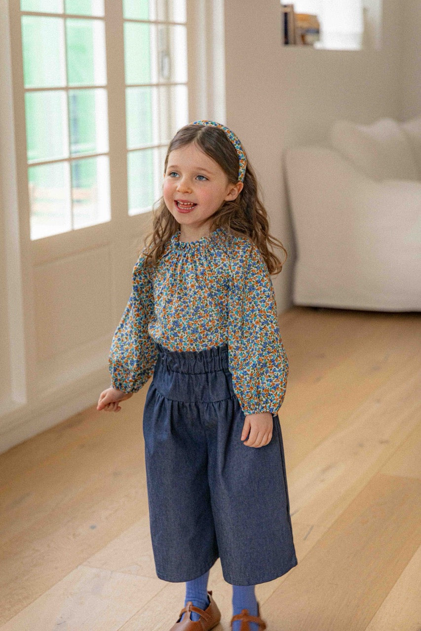 韓國童裝 26春 | LU21 Poy Frill Pants (80-130cm)