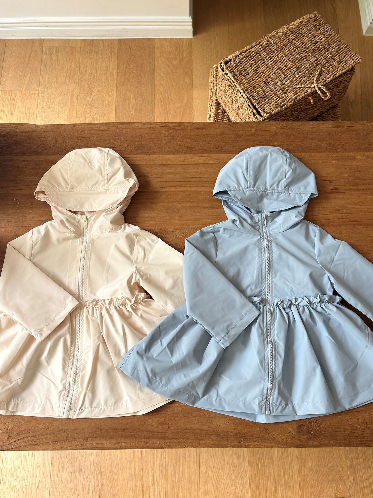 Frill Rain Coat