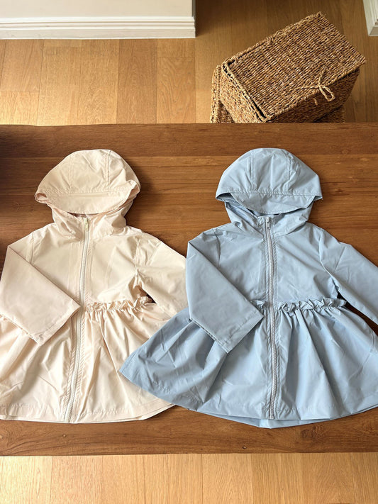 Frill Rain Coat