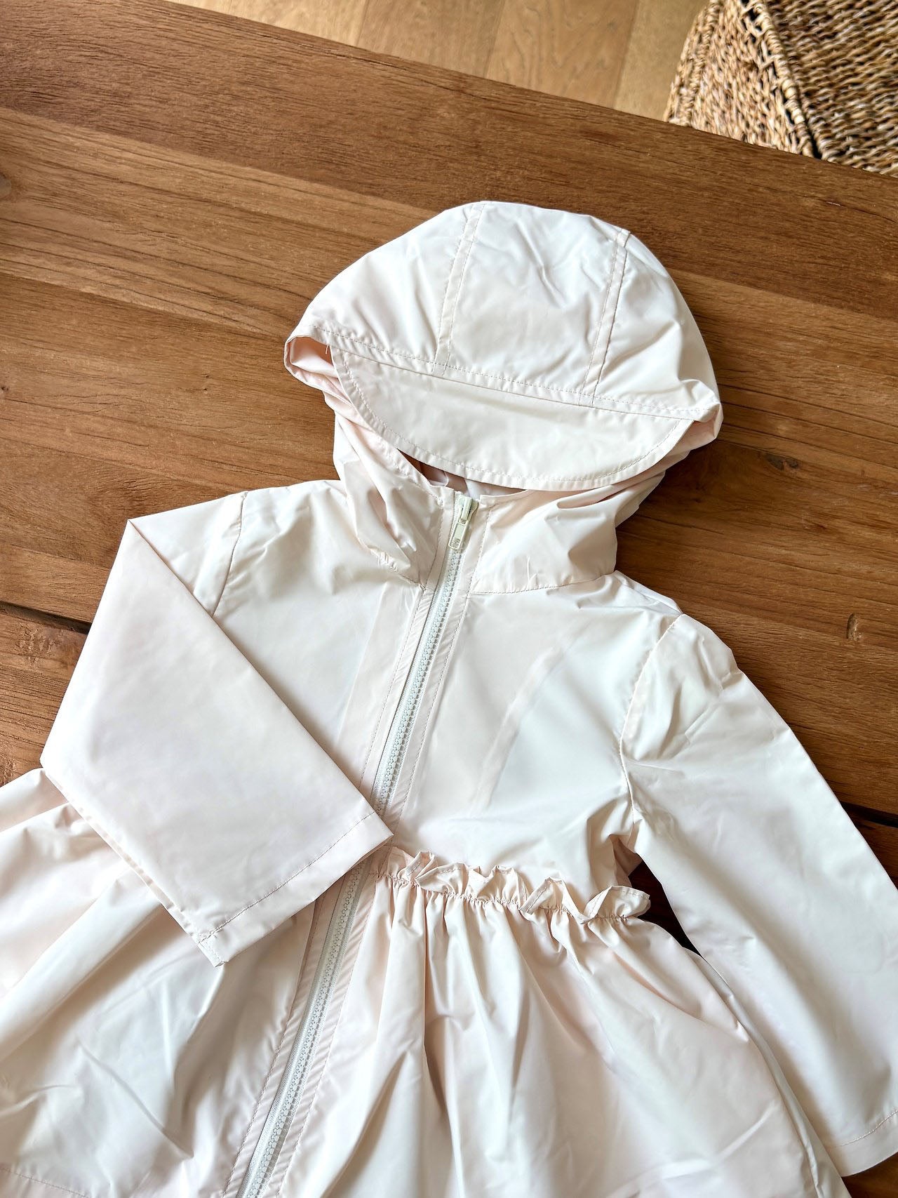 Frill Rain Coat