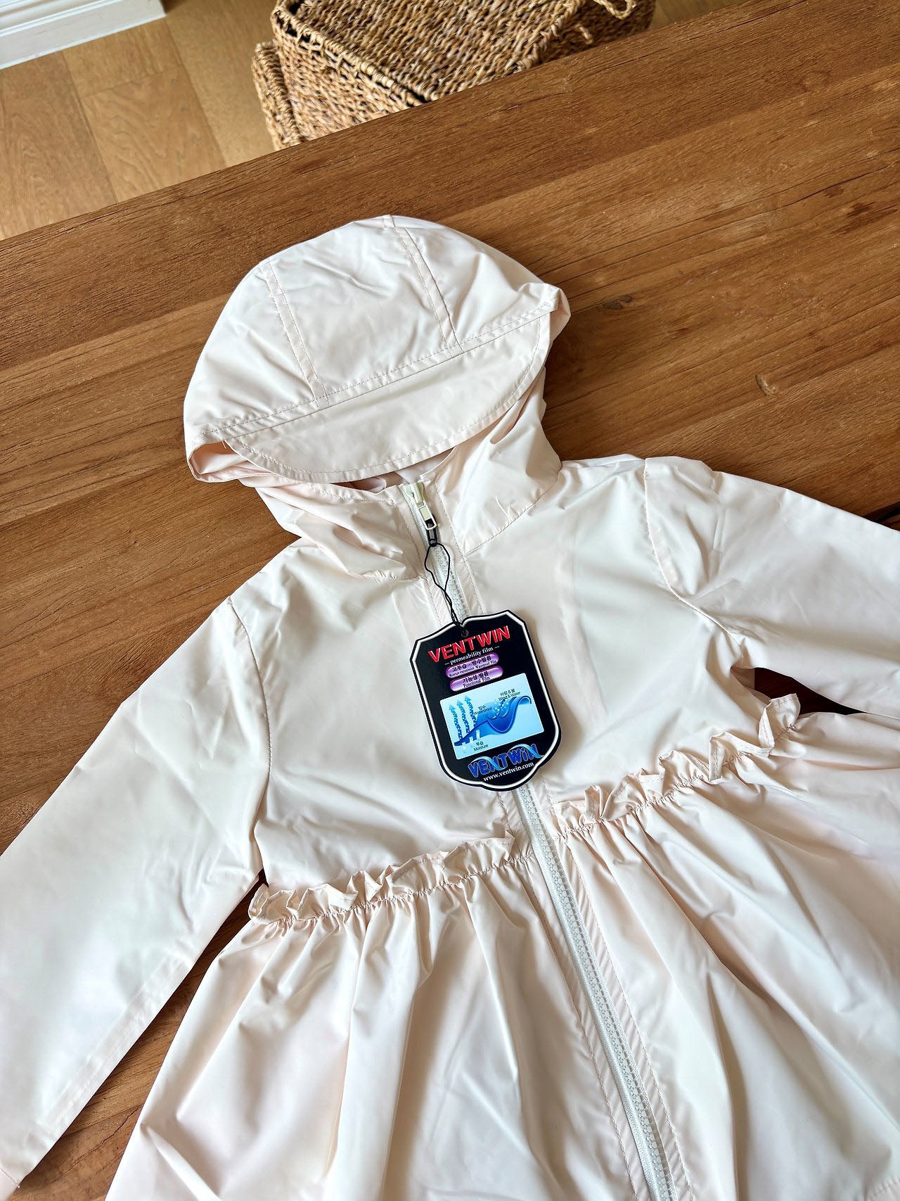 Frill Rain Coat