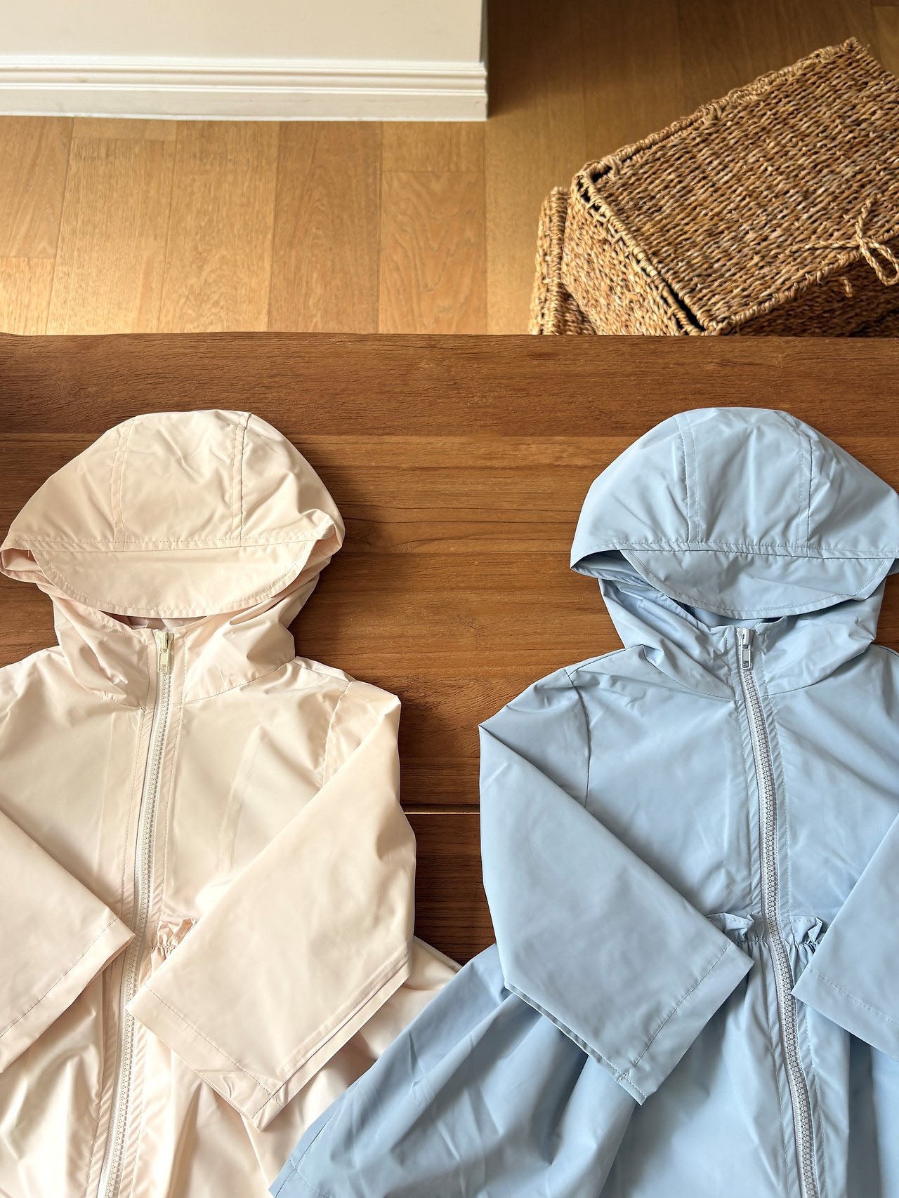 Frill Rain Coat