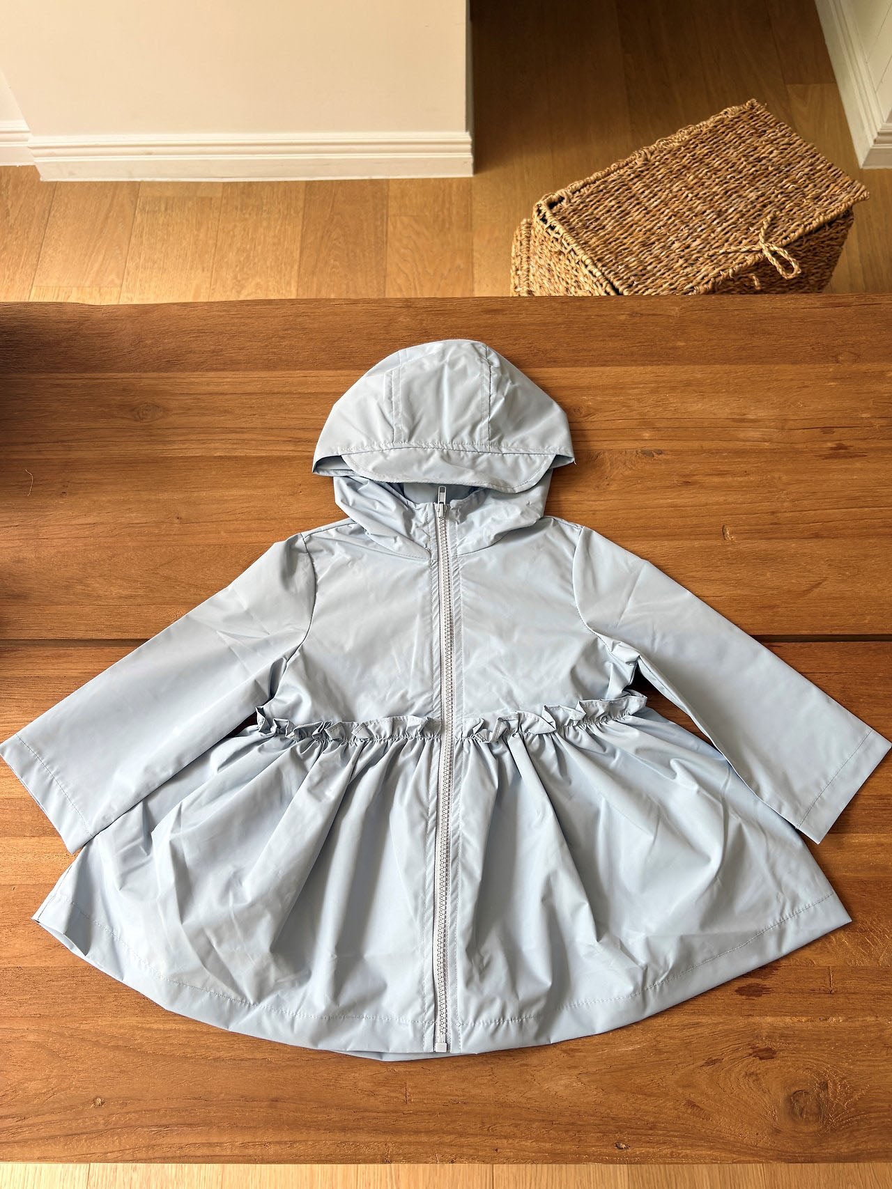 Frill Rain Coat