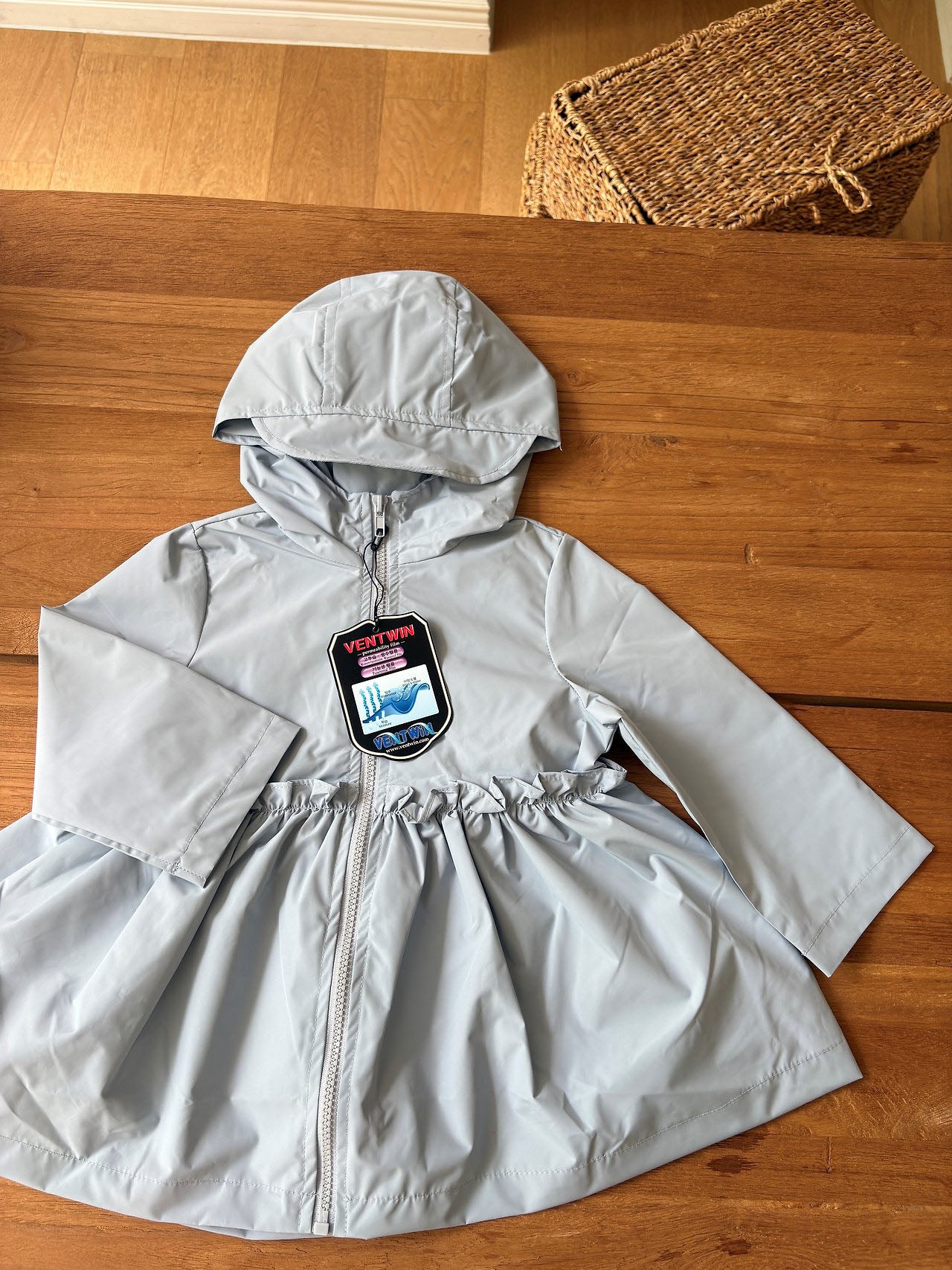 Frill Rain Coat