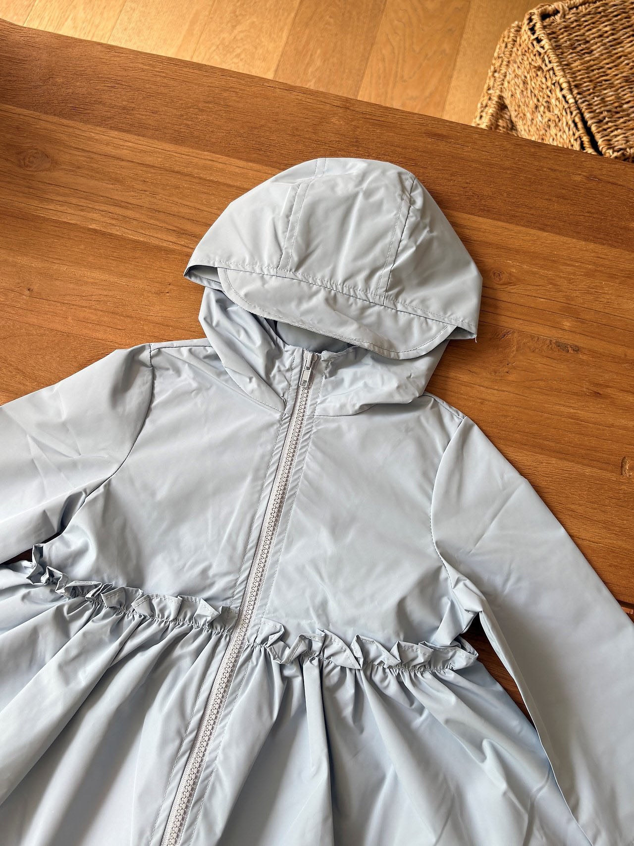 Frill Rain Coat