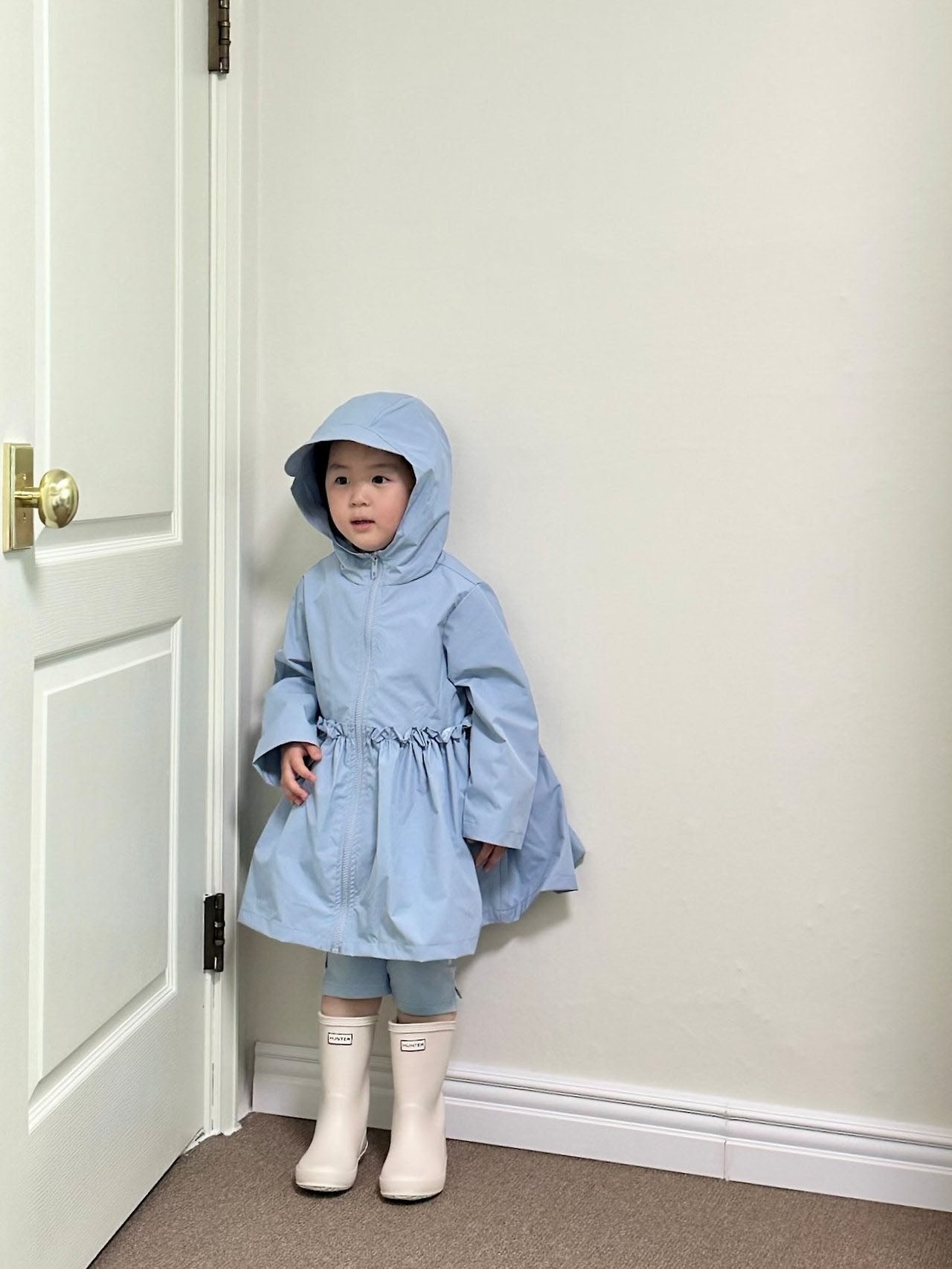 Frill Rain Coat