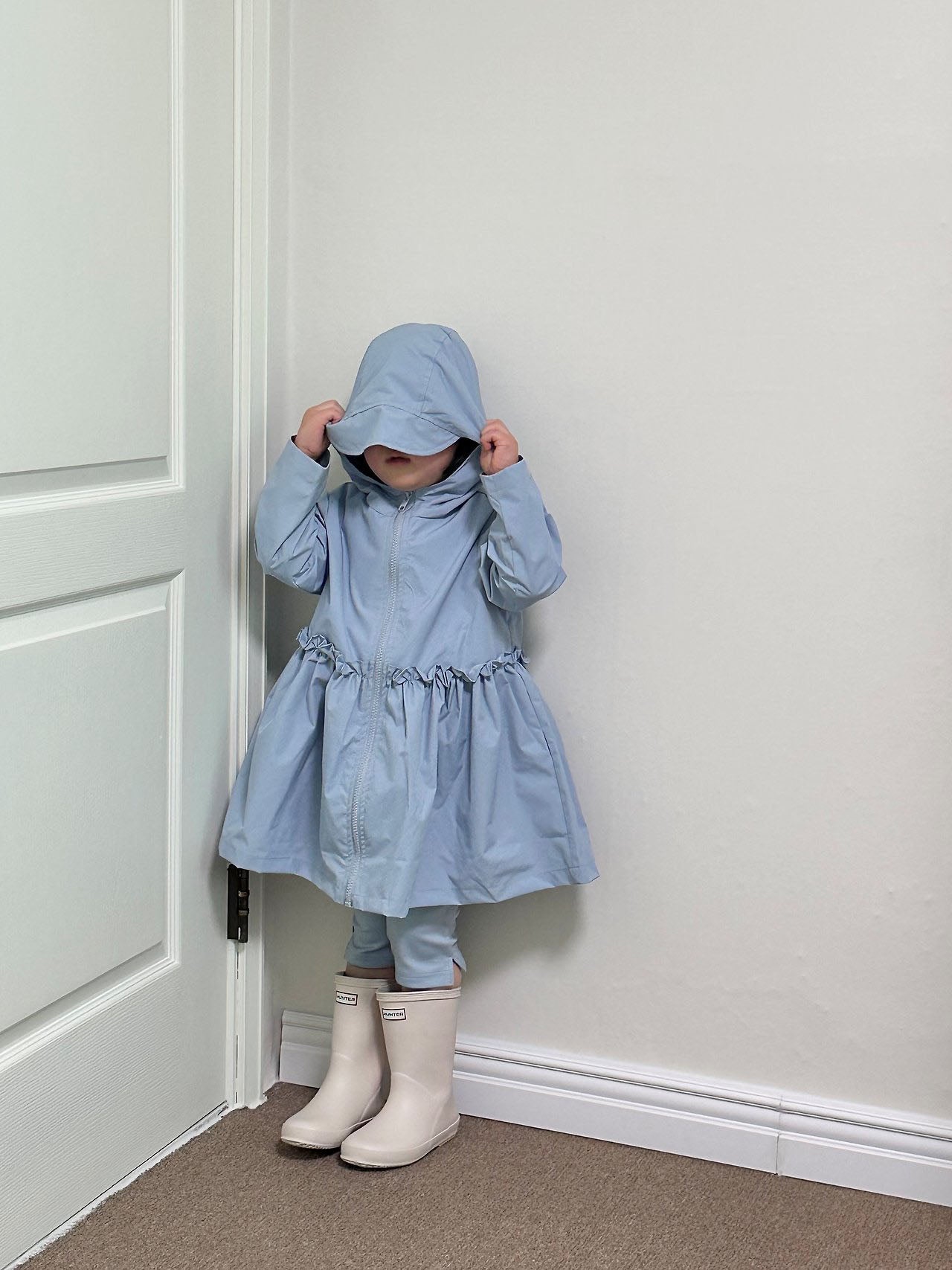 Frill Rain Coat