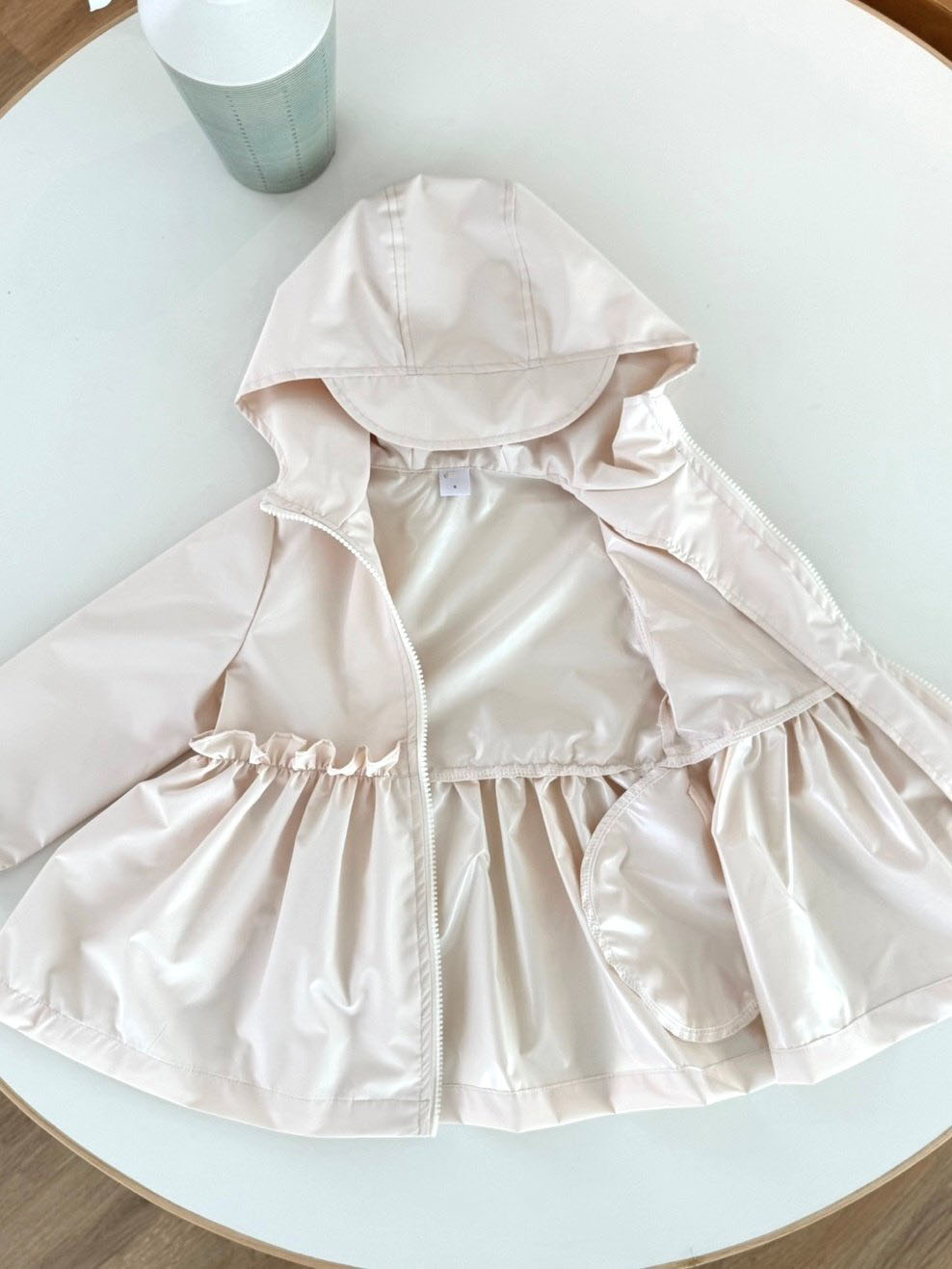 Frill Rain Coat