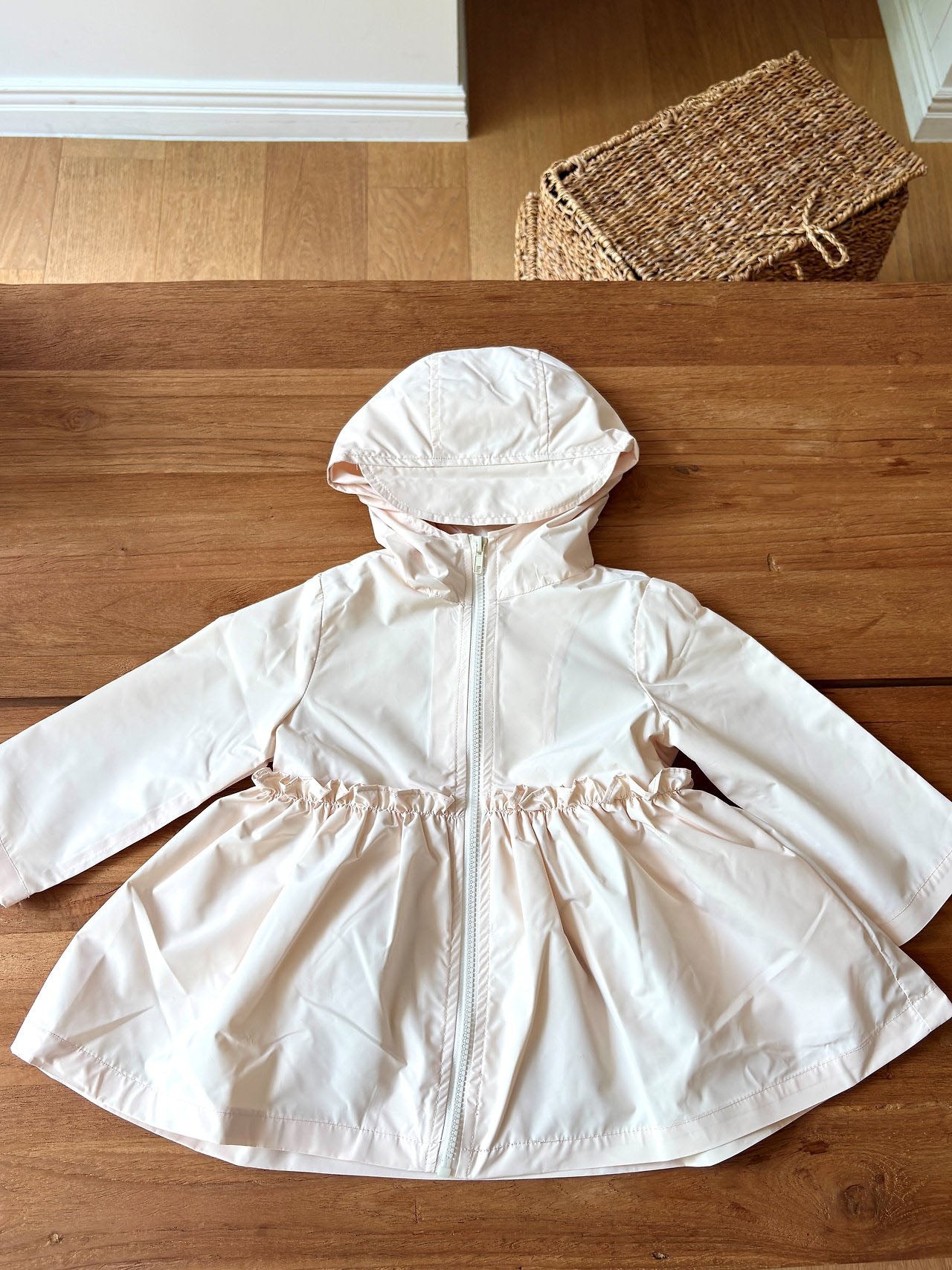 Frill Rain Coat