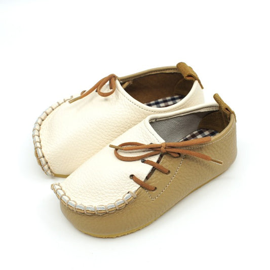 9月團) 韓國手工真皮鞋團  Milo Cream Beige