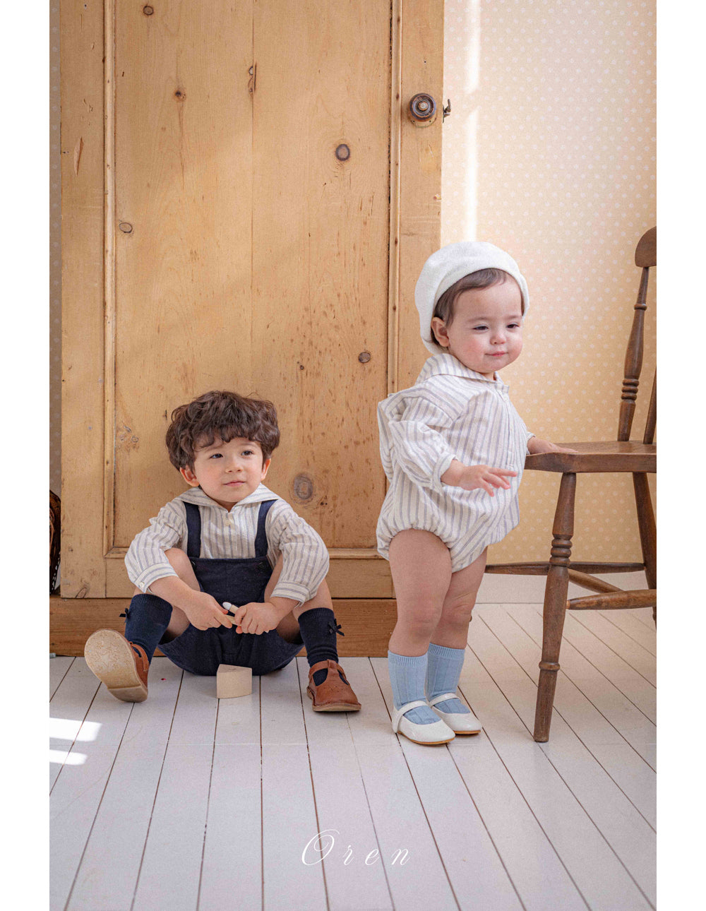 韓國童裝 26春 |  OR66 Jerry Sailor Suit  (75~90cm)