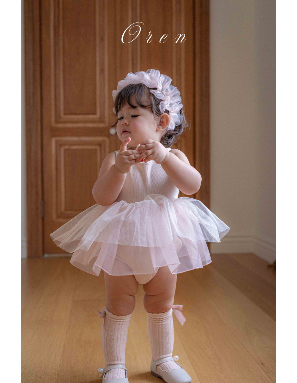 現貨▷ 韓國童裝 25秋 | OR25364 Charmant Cardigan + Suit / Kids OPS 2-set