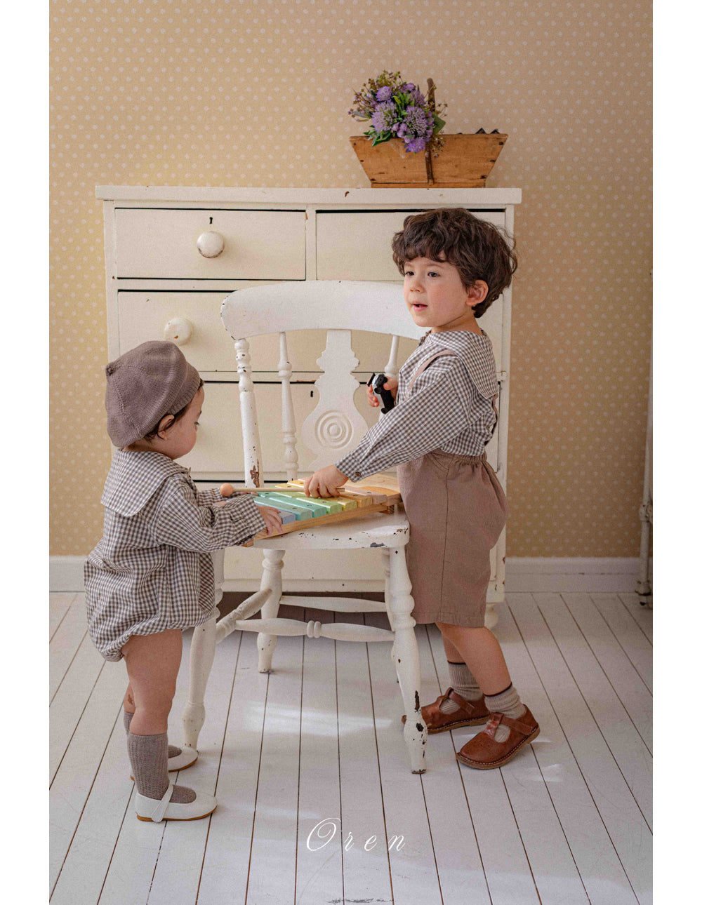 韓國童裝 26春 |  OR66 Jerry Sailor Suit  (75~90cm)