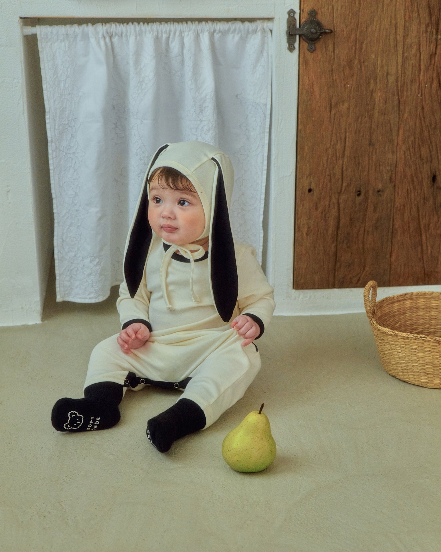 韓國童裝 26SS | OT03 Baby Soft Modal Bunny Suit Set (55-75cm)