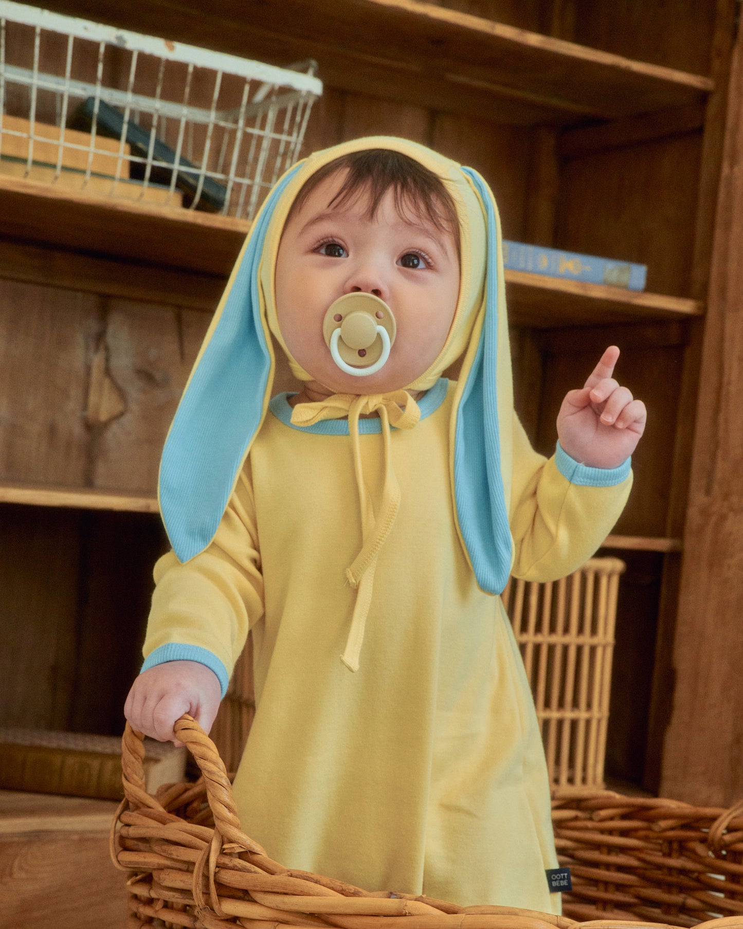 韓國童裝 26SS | OT03 Baby Soft Modal Bunny Suit Set (55-75cm)