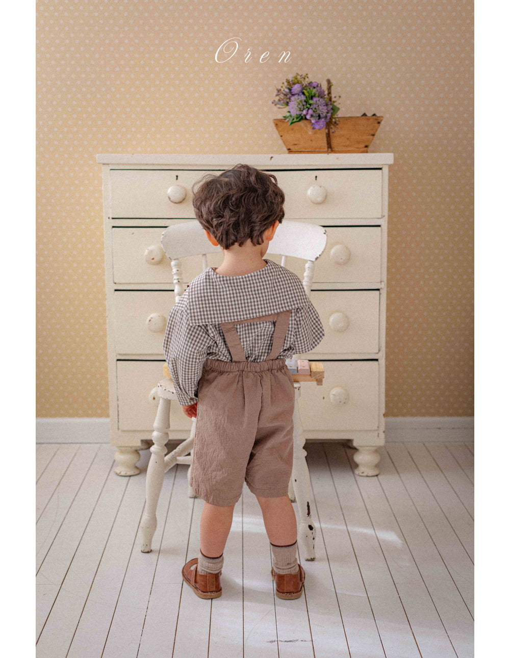 韓國童裝 26春 |  OR68 Jamie Overall (85~120cm)