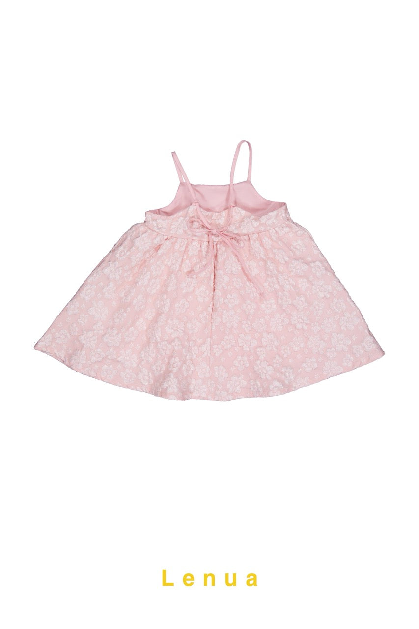 韓國童裝 26春 | LU28 Laura Jacquard Dress (80-130cm)