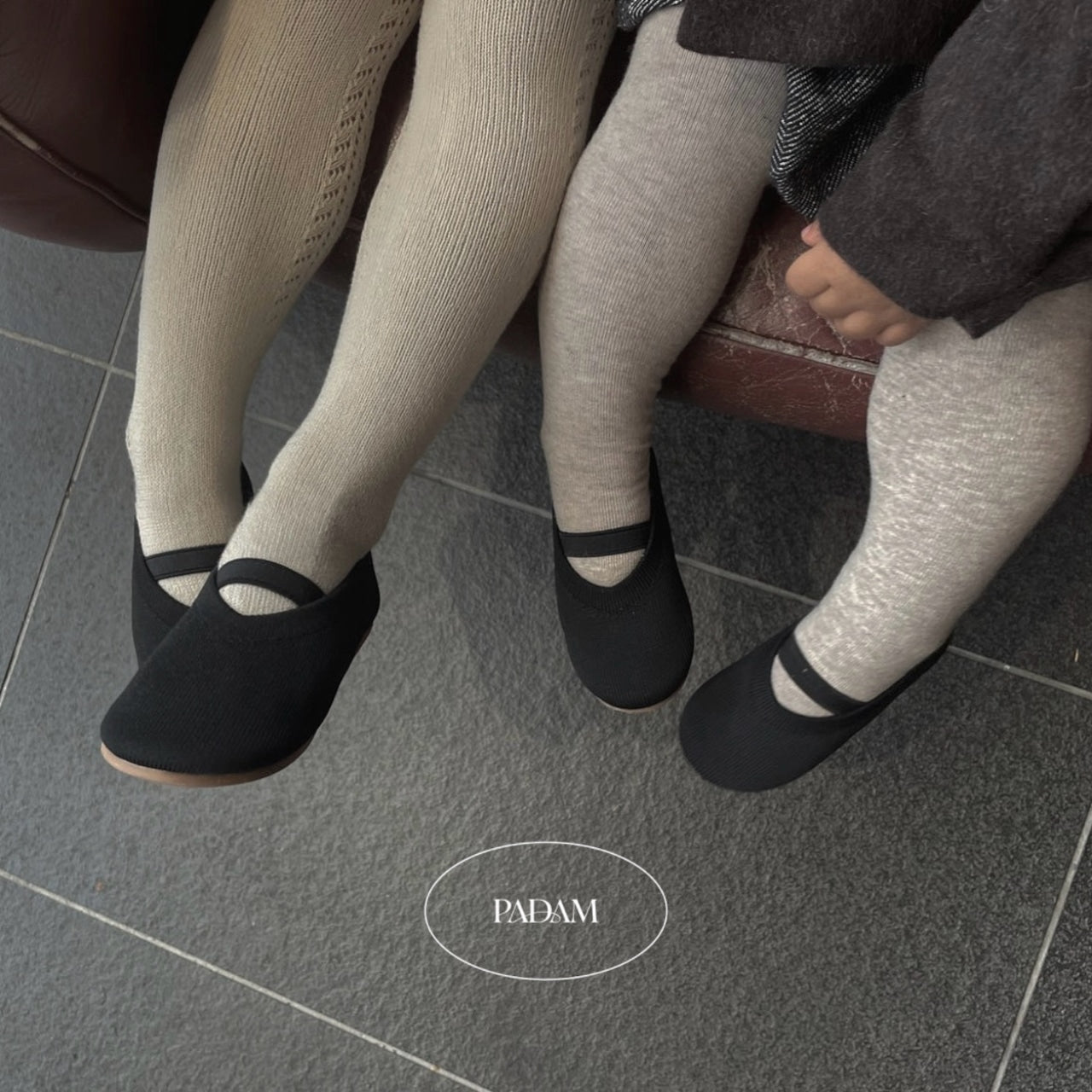 只限一團) Latte Flat Shoes  親子裝限量接受預訂 [日本直送] /日本團購