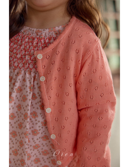 韓國童裝 26春 |  OR36 Rosaline Knit Cardigan (85~120cm)