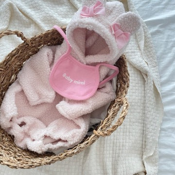 韓國童裝 25秋冬 | JE25412 Bear Bear Baby Suit