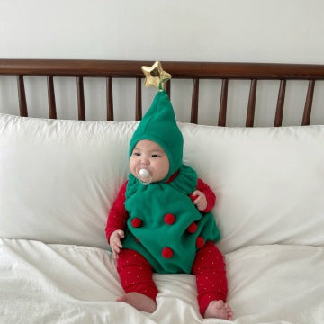 韓國童裝 25秋冬 | JE25407 Tree 2-set (Suit+Hat)