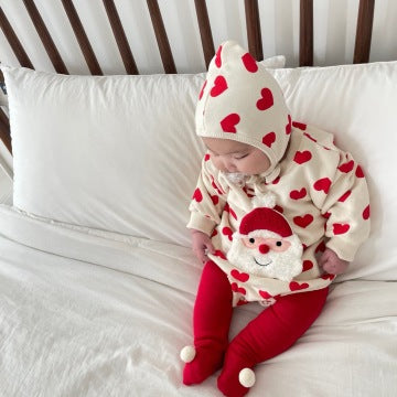 韓國童裝 25秋冬 | JE25409 Santa Baby Suit