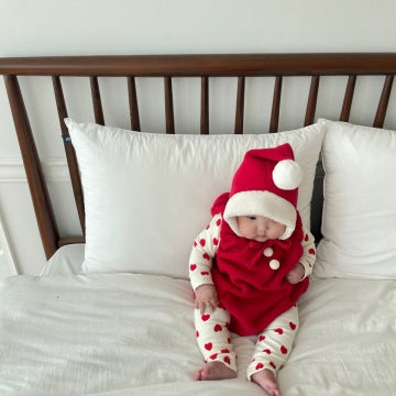 韓國童裝 25秋冬 | JE25405 Santa 2-set (Suit+Hat)