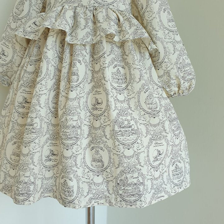 韓國童裝 26秋| EL03 Boa Dress (85-120)