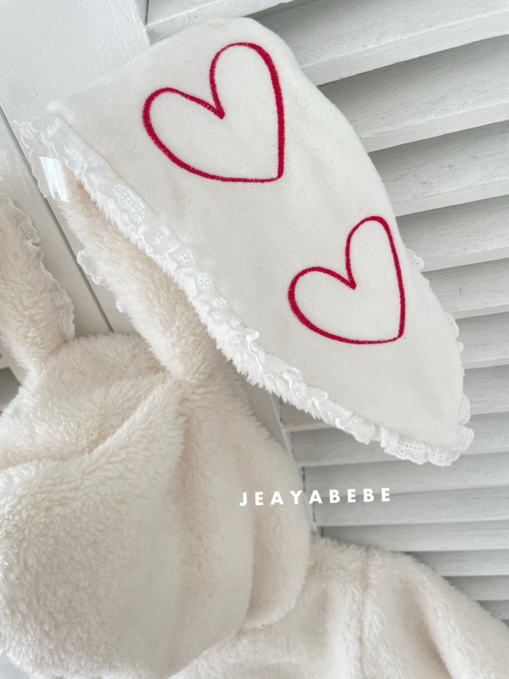 韓國童裝 25秋冬 | JE25411 Bunny Baby Suit