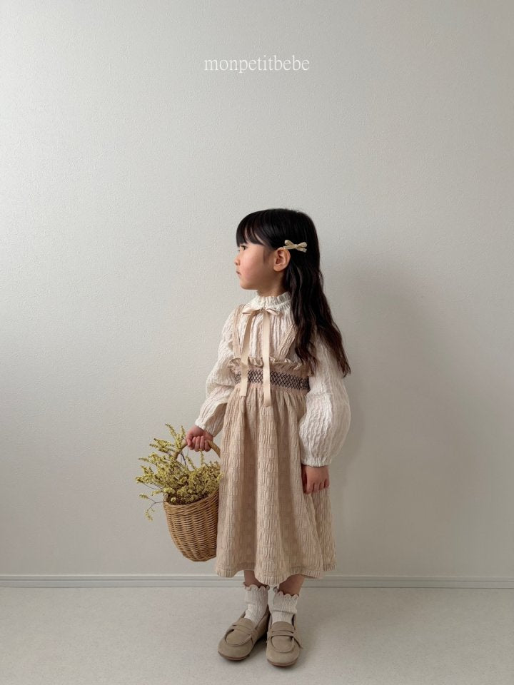 韓國童裝 25春 | MP25106 miel smoke dress
