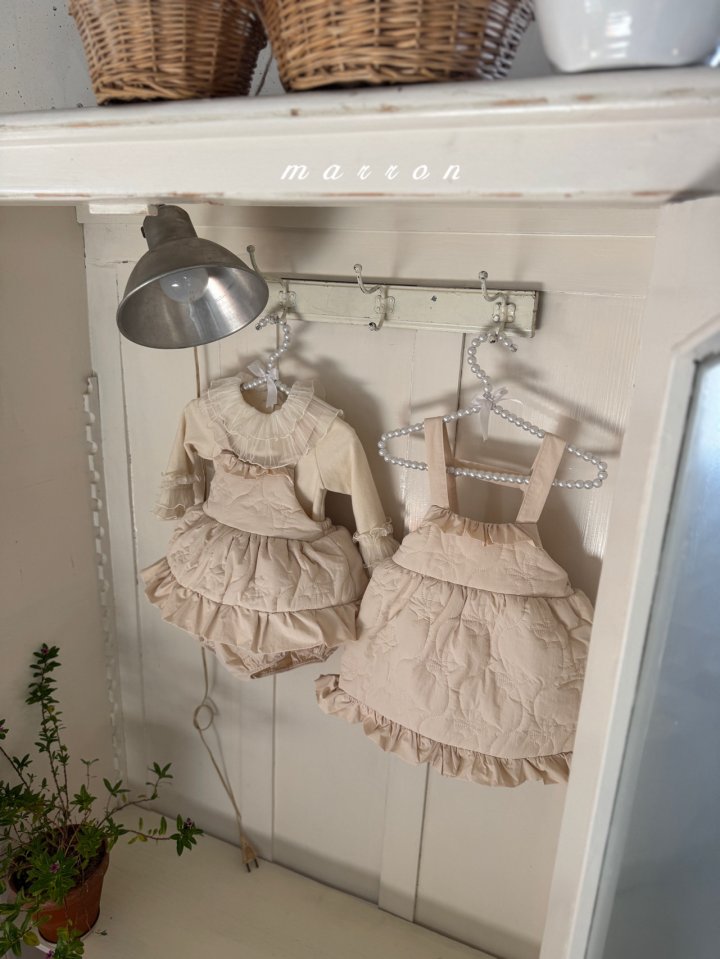 韓國童裝 25秋冬 | MA25448 PADDING OPS (BABY & KIDS)