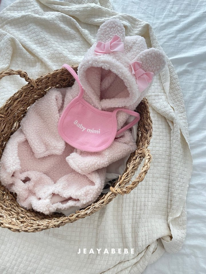 韓國童裝 25秋冬 | JE25412 Bear Bear Baby Suit