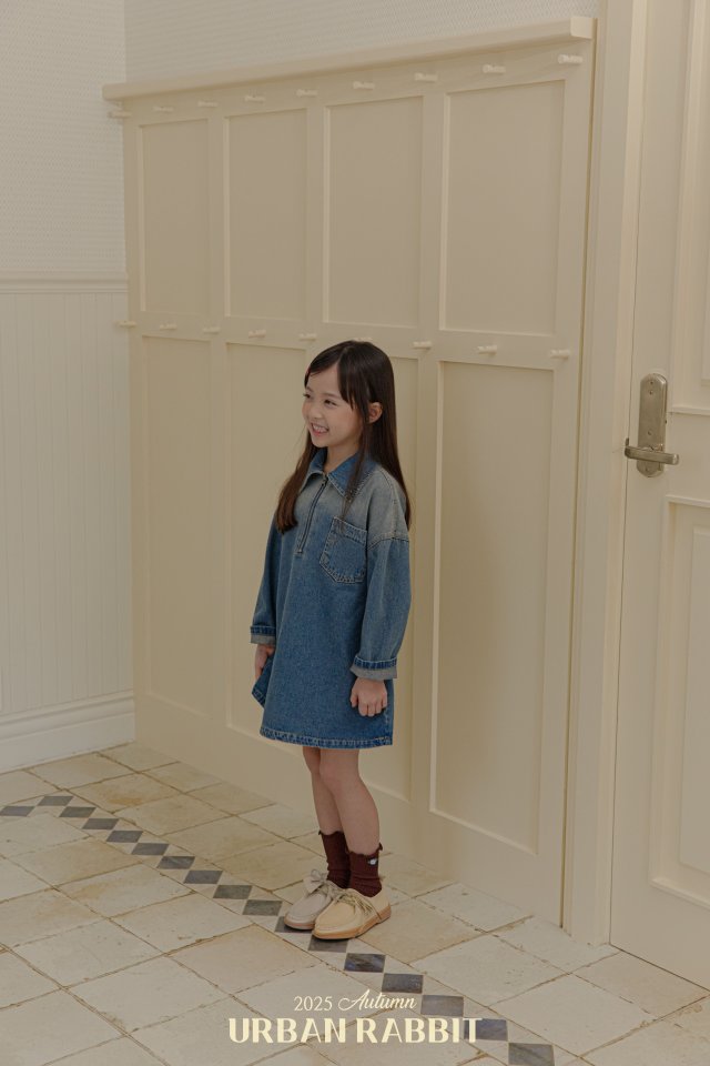韓國童裝 25秋 | UR25316 Denim OPS