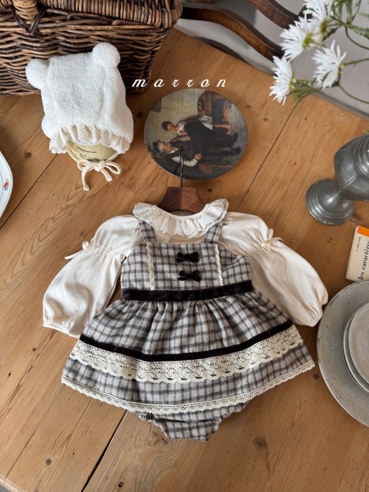 韓國童裝 25秋冬 | MA25436 BARBIE T-SHIRT (BABY & KIDS)