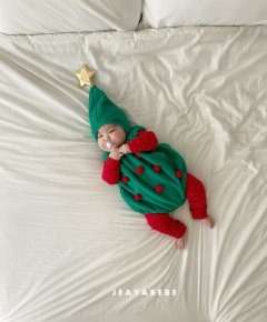 韓國童裝 25秋冬 | JE25407 Tree 2-set (Suit+Hat)